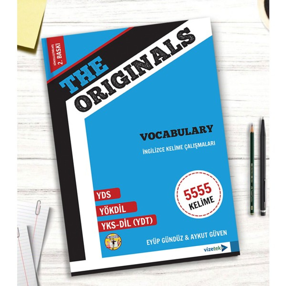 Vizetek Yayıncılık The Orıgınals Vocabulary: Ingilizce Kelime Çalışmaları (2.baskı) YDS Fiyatı