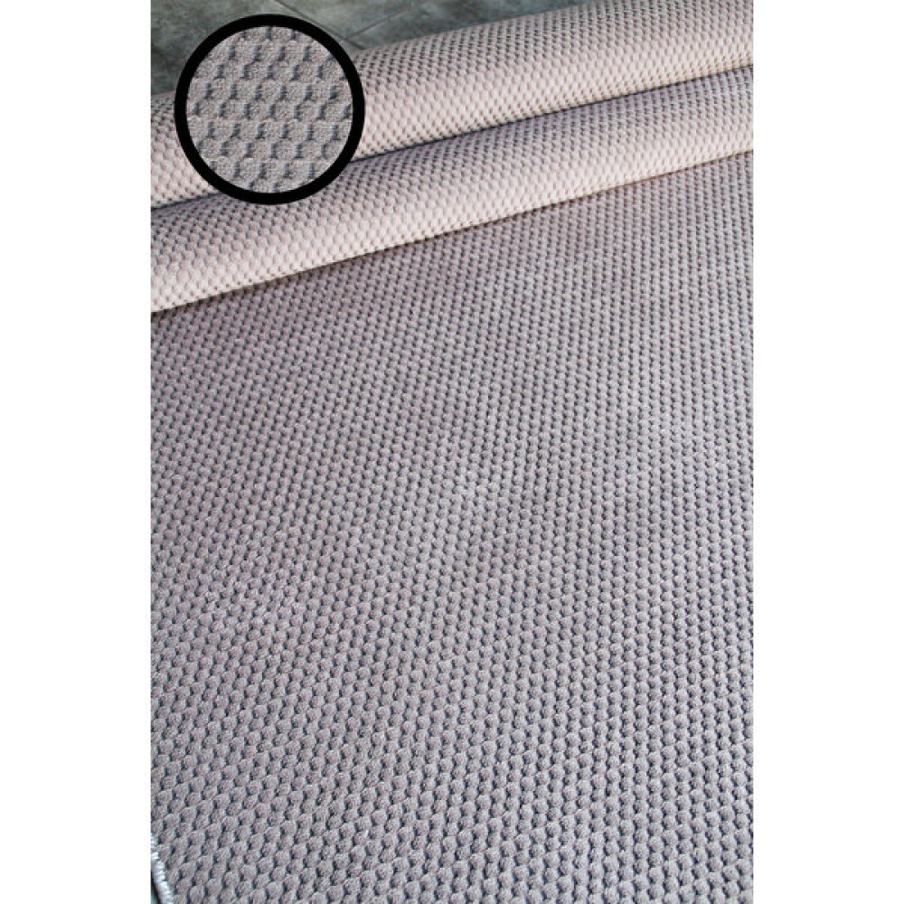 Vizon Petek Kaymaz Taban Kabartmalı Salon Koridor Mutfak Halı Yolluk Dot Yıkanabilir - 40 x 60 cm Salon Halısı Fiyatı