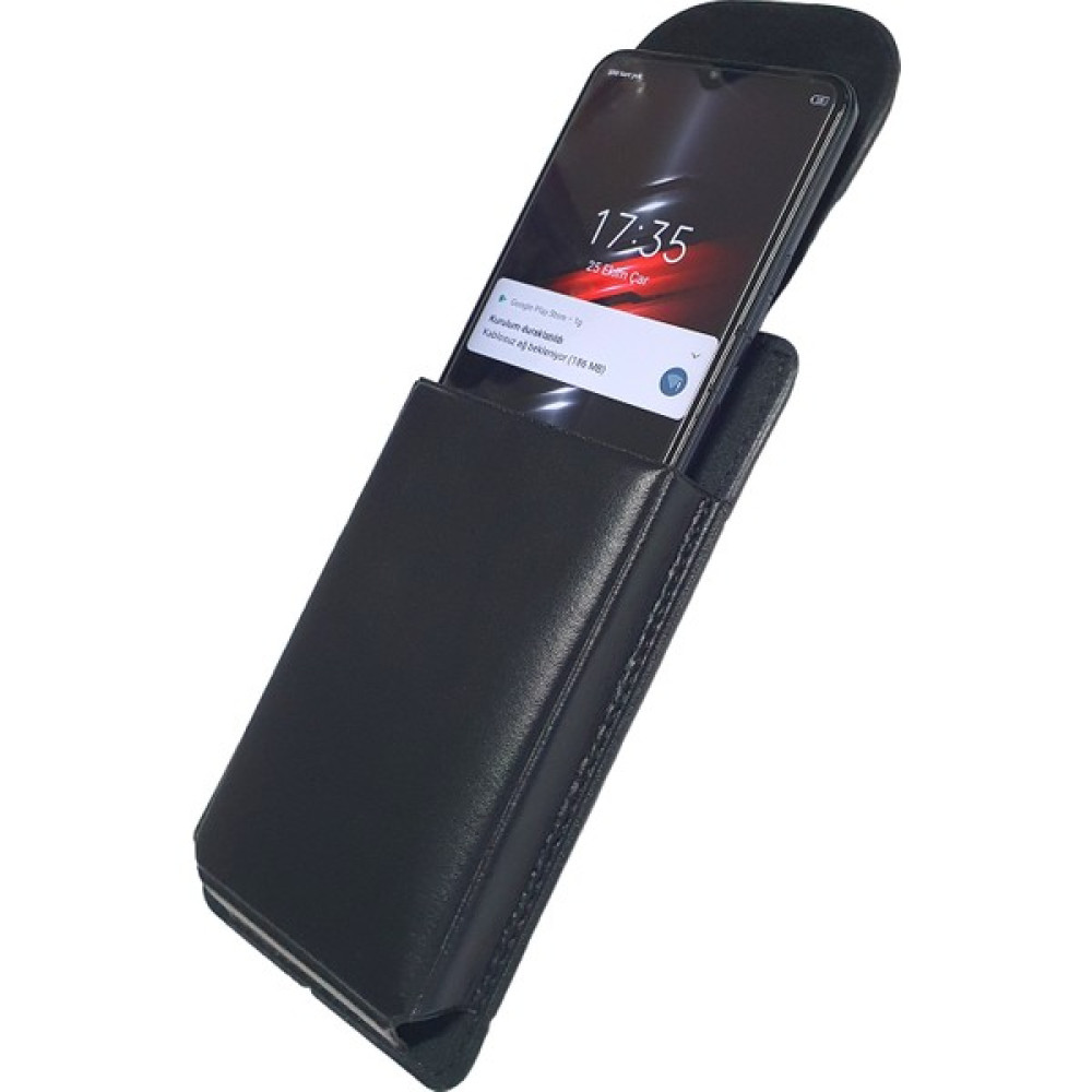 Vizyon Tecno Camon 19 Pro Kemer Kılıfı - Bel Kemer Için Kapaklı Telefon Kılıfı - Siyah Cep Telefonu Kılıfı Fiyatı