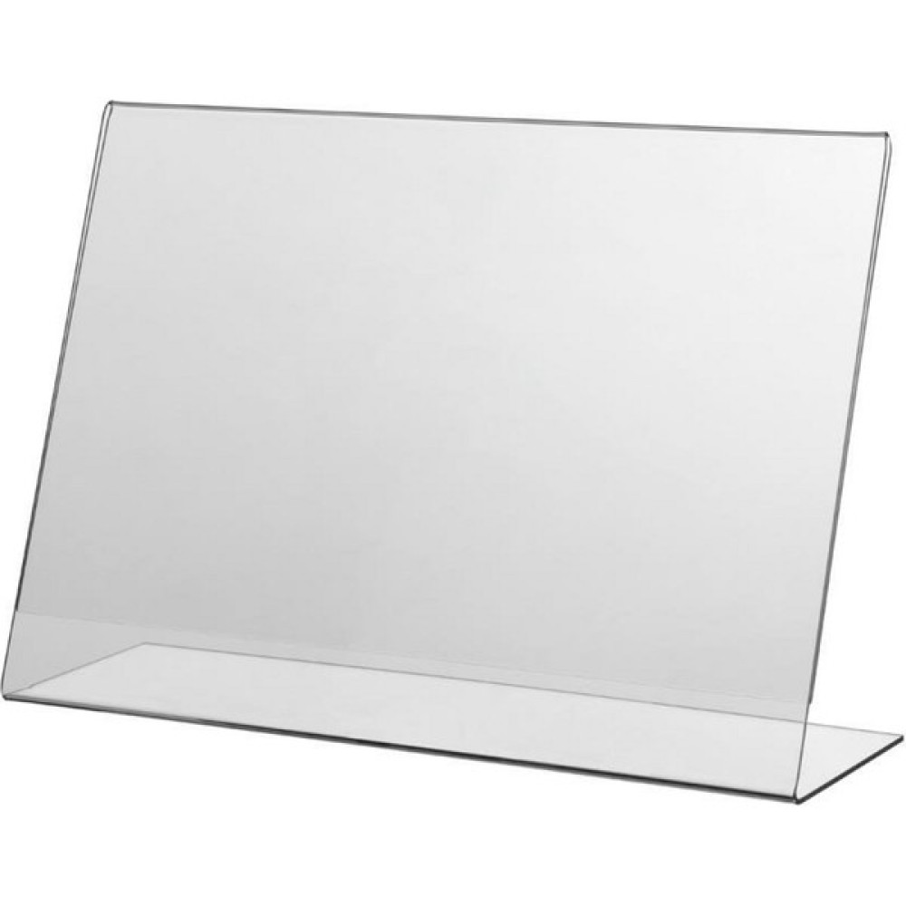 Vkf Renzel (10 Adet)Akrilik Broşürlük Yatay L Stand A5 14.8*21 cm Föylük Pleksi Reklamlık Fiyatlık - Şeffaf - 10 Adet Oto Boyaları Fiyatı