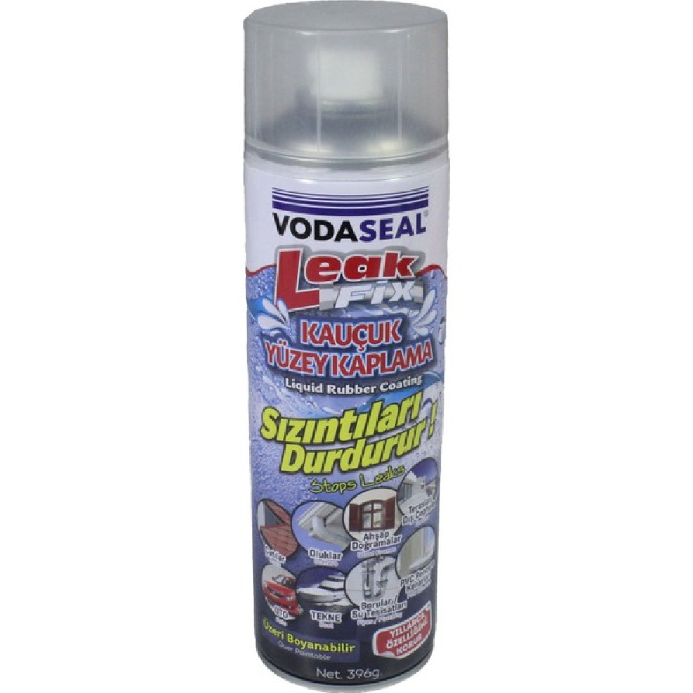 Vodaseal Leak Fix Su Sızdırmaz Sprey Kauçuk Kaplama 396 gr - Şeffaf Bakım Spreyleri Fiyatı