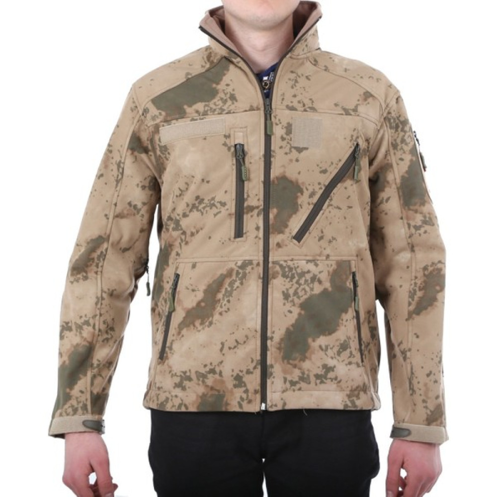 Vogel Jandarma Kamuflaj Tactical Softshell Mont Mont (Outdoor) Fiyatı