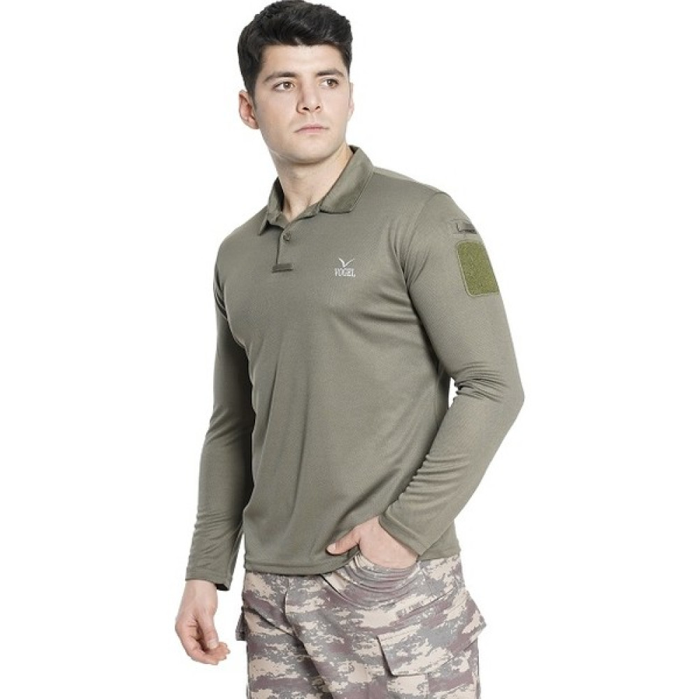 Vogel Tactical Polo Yaka Taktik Tişört Haki T-Shirt & Sweatshirt (Outdoor) Fiyatı
