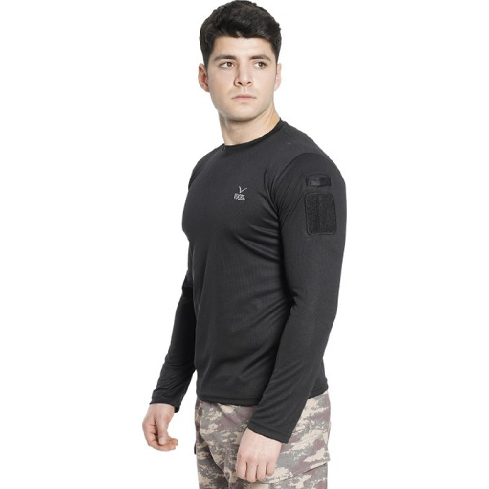 Vogel Tactical Vogel Bisiklet Yaka Taktik Tişört Siyah T-Shirt & Sweatshirt (Outdoor) Fiyatı