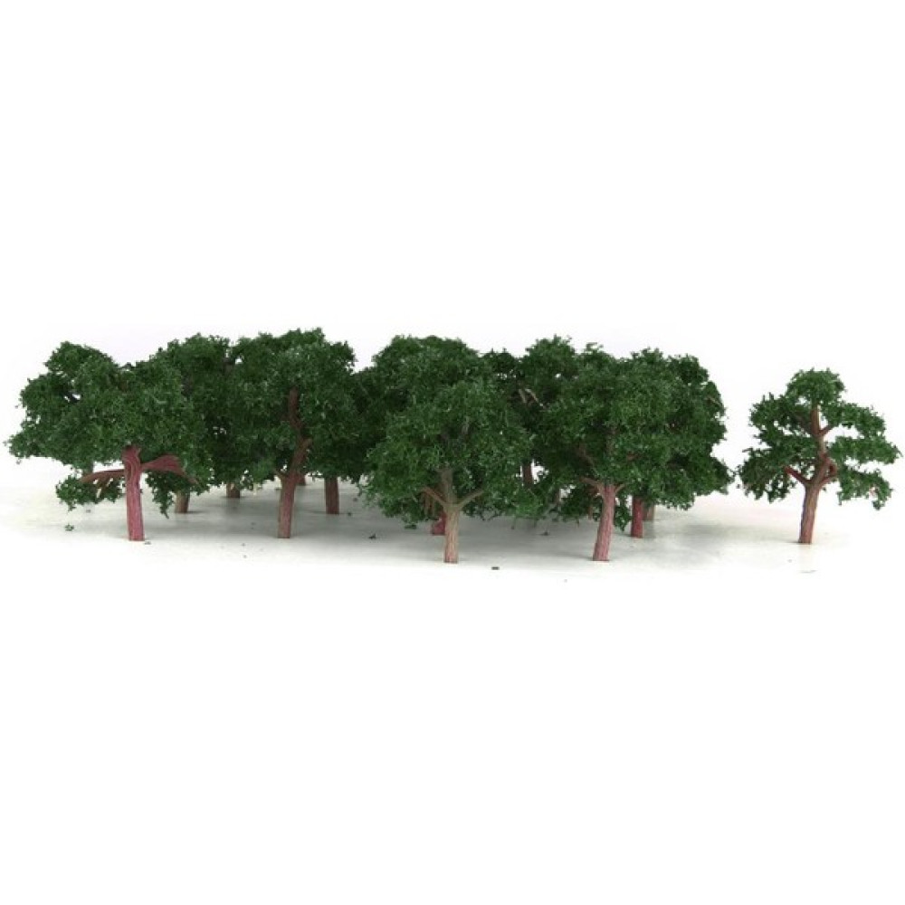 Vogue 25 Adet Model Ağacı Demiryolu Park Mimarisi Diorama Manzarası 1: 300 Koyu Yeşil (Yurt Dışından) - 33 Maket Fiyatı
