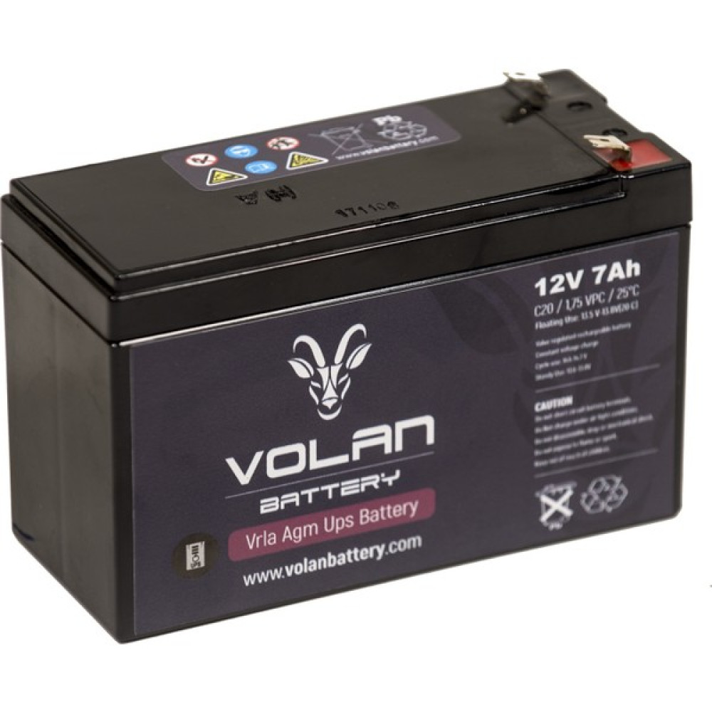 Volan Battery 5 Amper Kuru Tam Bakımsız Agm Akü Akü Fiyatı