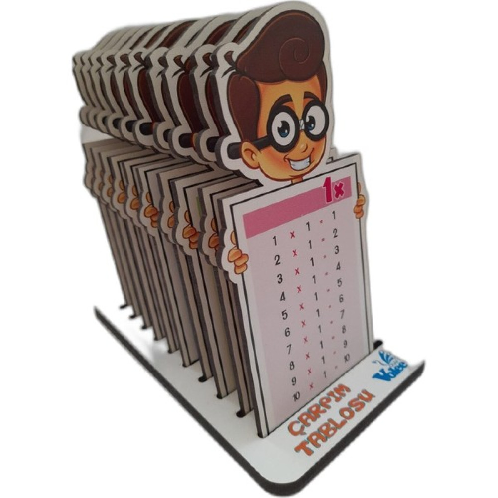 Voleecraft Renkli, Eğitici, Eğlenceli Ahşap Çarpım Tablosu, Matematik Ders Materyali, Erkek Çocuk Eğitici Oyuncak Fiyatı