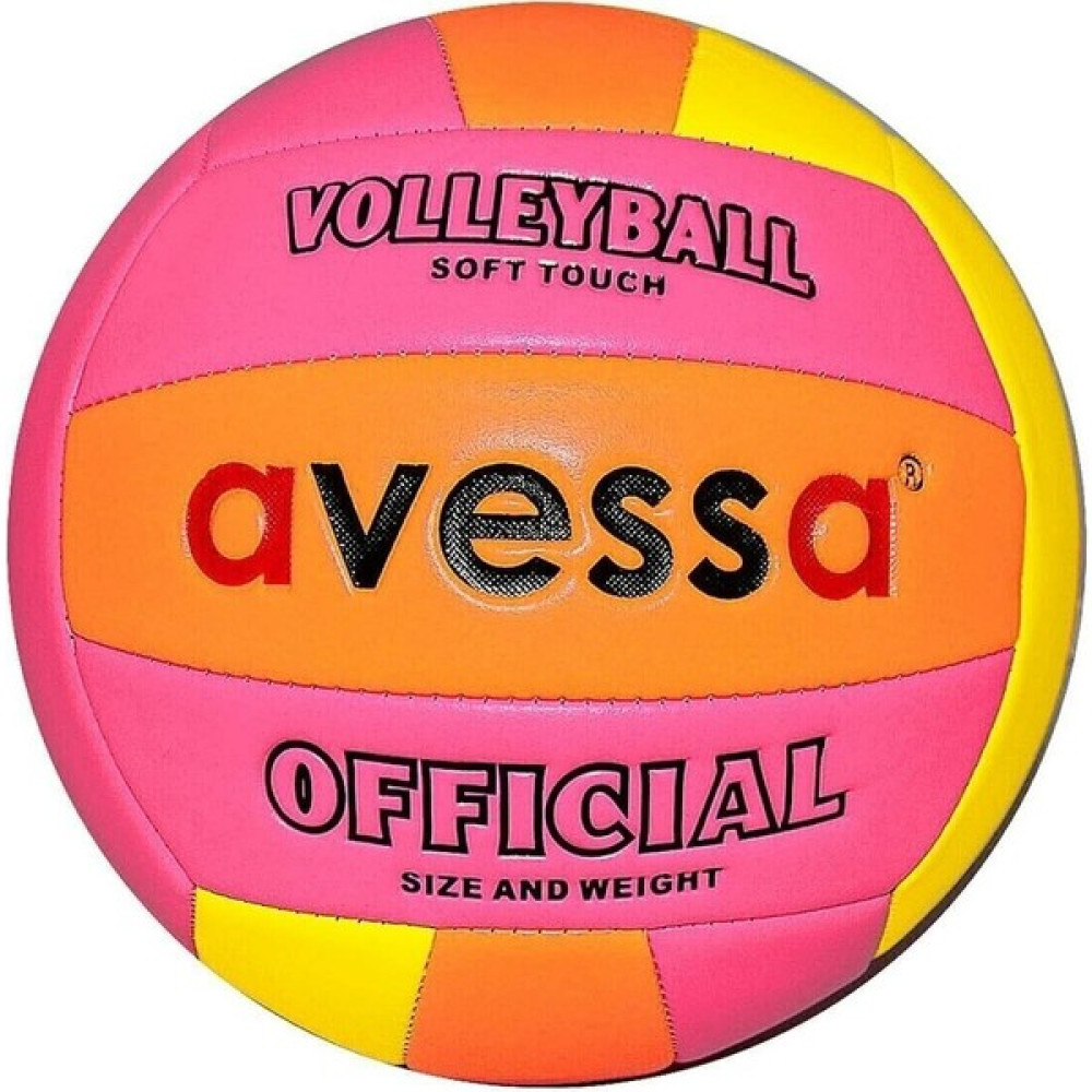Voleybol Topu Yumuşak Yapıda Fosforlu Plus Voleybol Topu Dikişli Deri Voleybol Topu No:5 Toplar Fiyatı