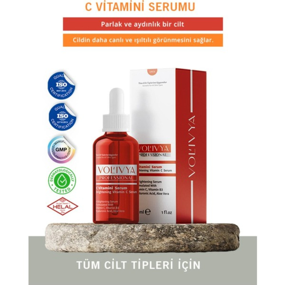 Vol'ivya Vitamin C Serum 30ml Oto Boyaları Fiyatı