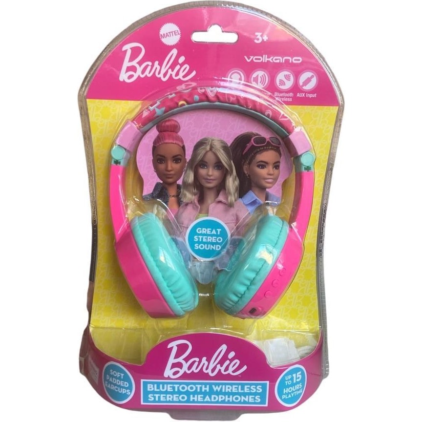 Volkano Barbie Çocuk Bluetooth Kulaklık MT-9938-BR - Pembe Bluetooth Kulaklık Fiyatı