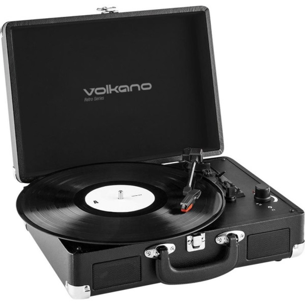 Volkano Retro Series VK-3160-BK Retro Çanta Pikap Plak çalar Pikap & Aksesuarları Fiyatı