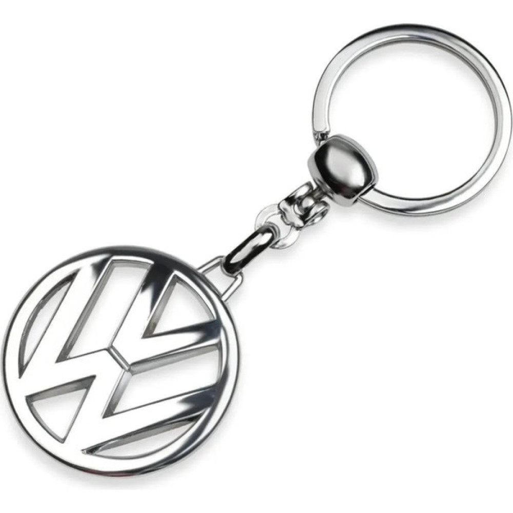 Volkswagen Logolu Uzun Gümüş Metal Anahtarlık Anahtarlık Fiyatı