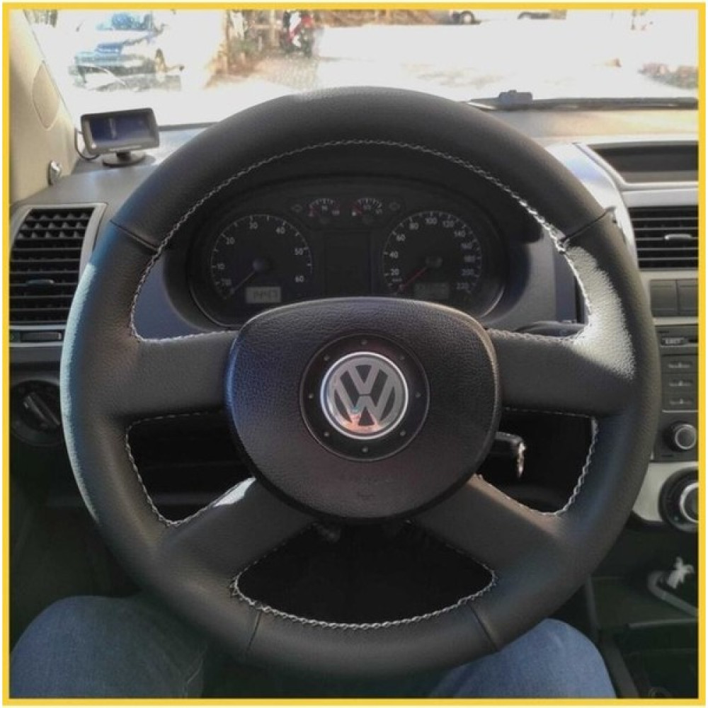 Volkswagen Polo Mk3 2004-2007 Uyumlu Araca Özel Deri Direksiyon Kılıfı Direksiyon Kılıfı Fiyatı
