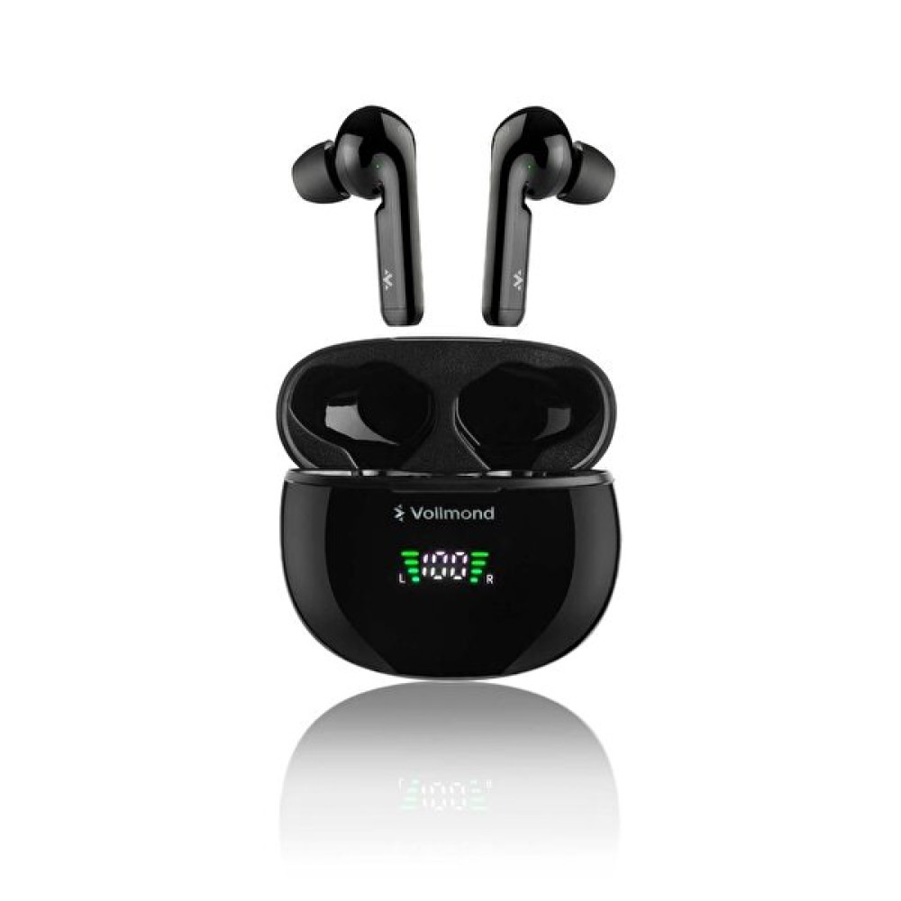 Vollmond Vl101Pro 5.3 Ipx6 Level Suya Dayanıklı Şarj Göstergeli TWS Siyah Bluetooth Kulaklık Bluetooth Kulaklık Fiyatı
