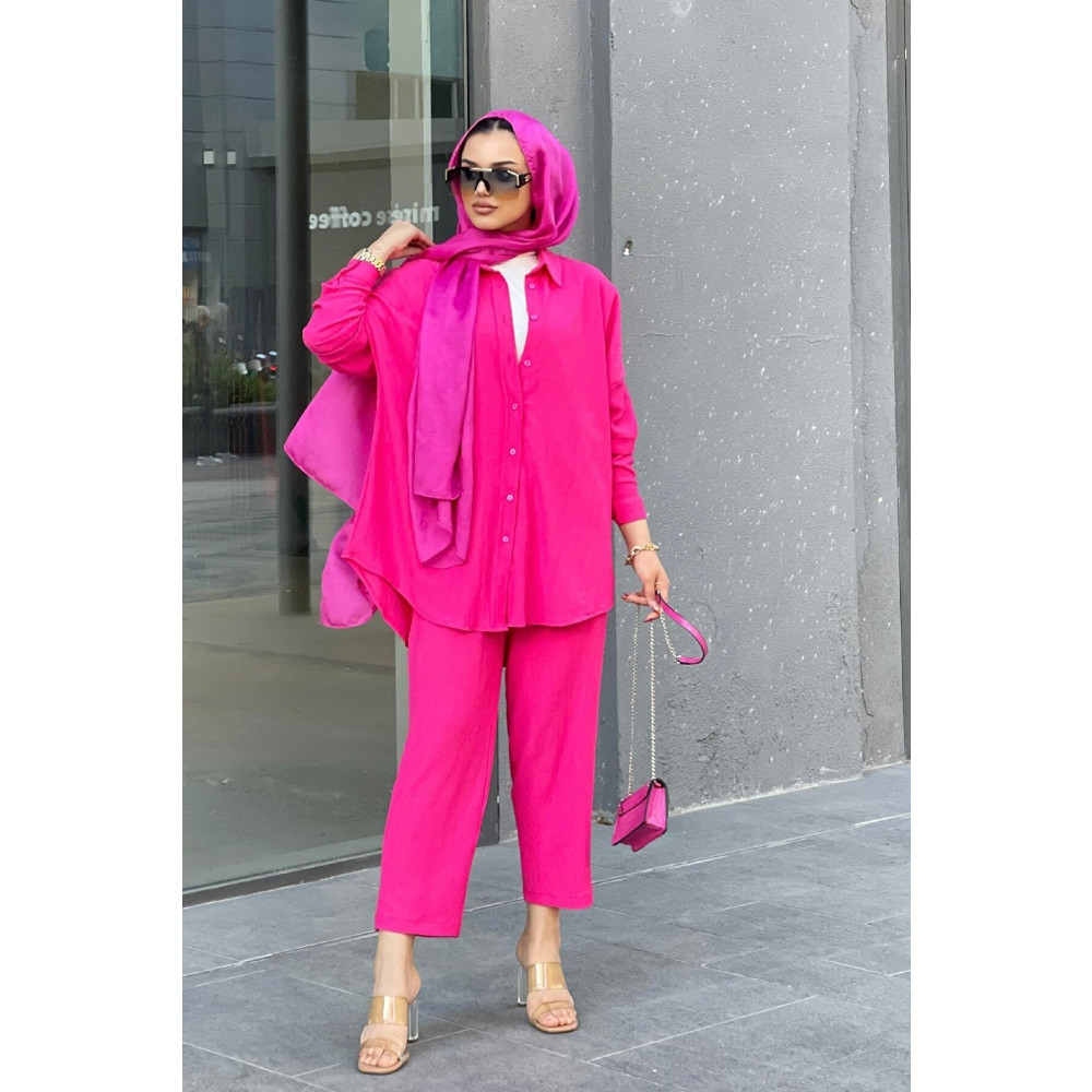 VOLT CLOTHİNG Kadın Pantolonlu Tesettür Takım XL Beden Tesettür Giyim Fiyatı