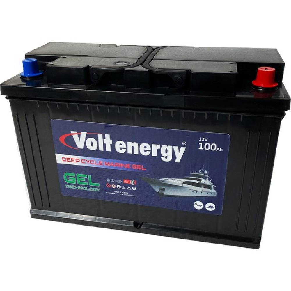Volt Energy 12 V 100 Amper Deep Cycle Marin Jel Nanocarbon Akü (Üretim Yılı:2024) Akü Fiyatı