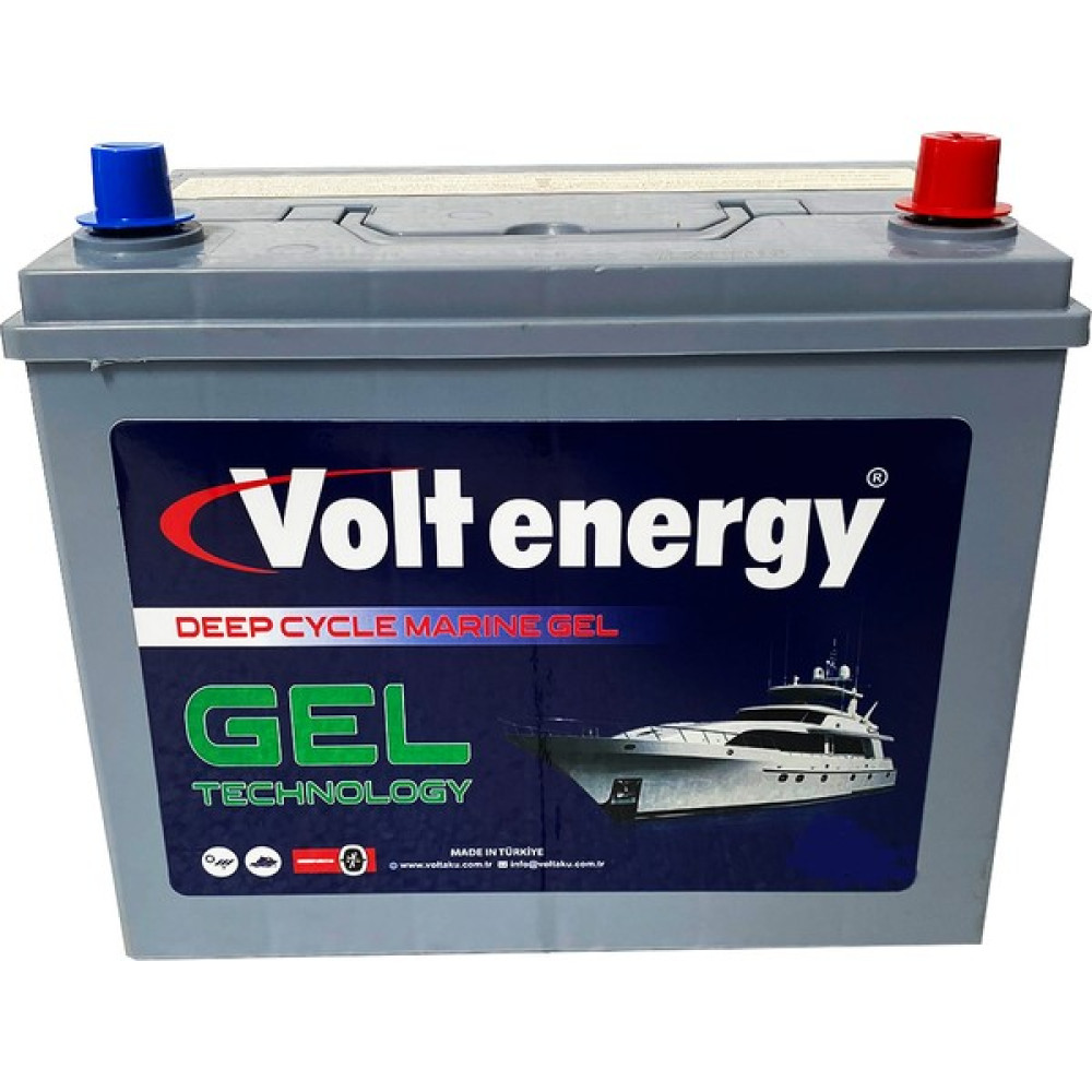 Volt Energy 12 V 40 Amper Deep Cycle Marin Jel Akü(Üretim 2024) Akü Fiyatı