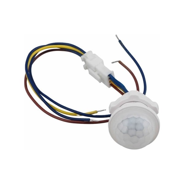 Voltaj 220V Hareket Pır Sensörü - Otomatik Lamba Sensörü 25CM Kablolu - 1 Adet Hobi Elektroniği Fiyatı