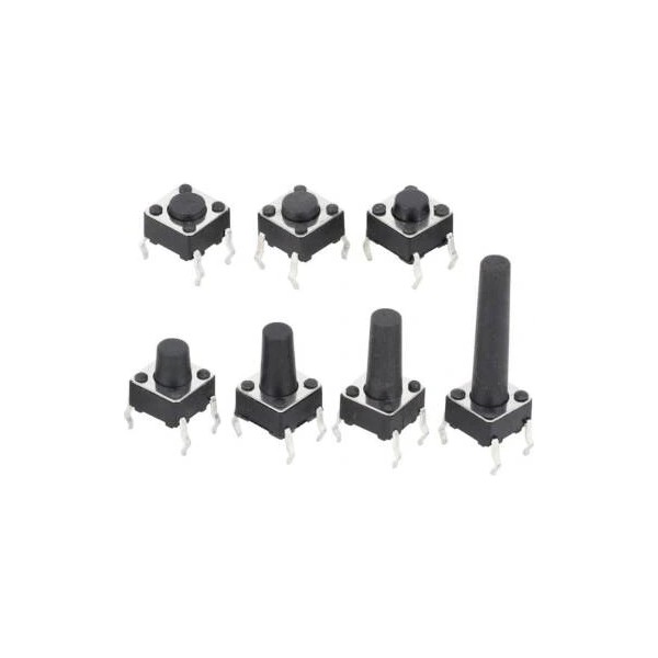 Voltaj 6X6X15MM 4 Pinli Push Buton - Tact Switch - 1 Adet Diğer Fiyatı