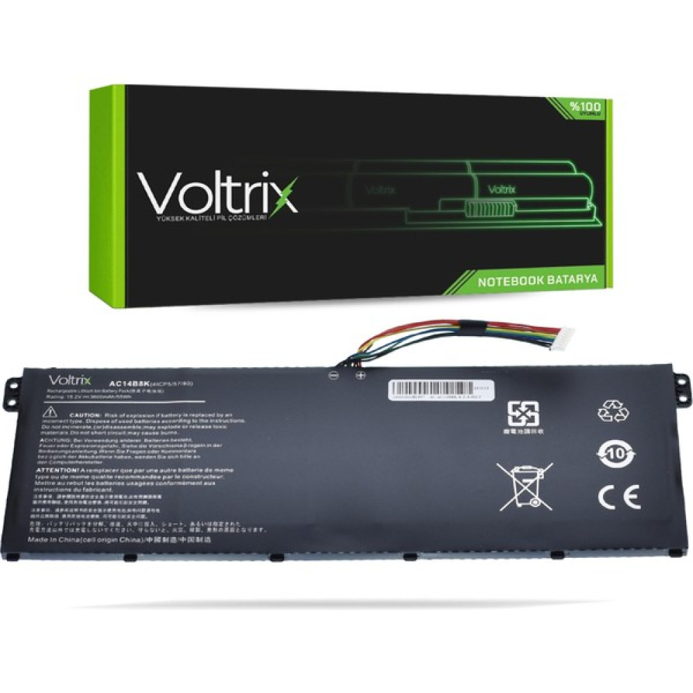 Voltrix Acer Chromebook 15 C910 Uyumlu Notebook Batarya - Pil Laptop Batarya Pil Fiyatı