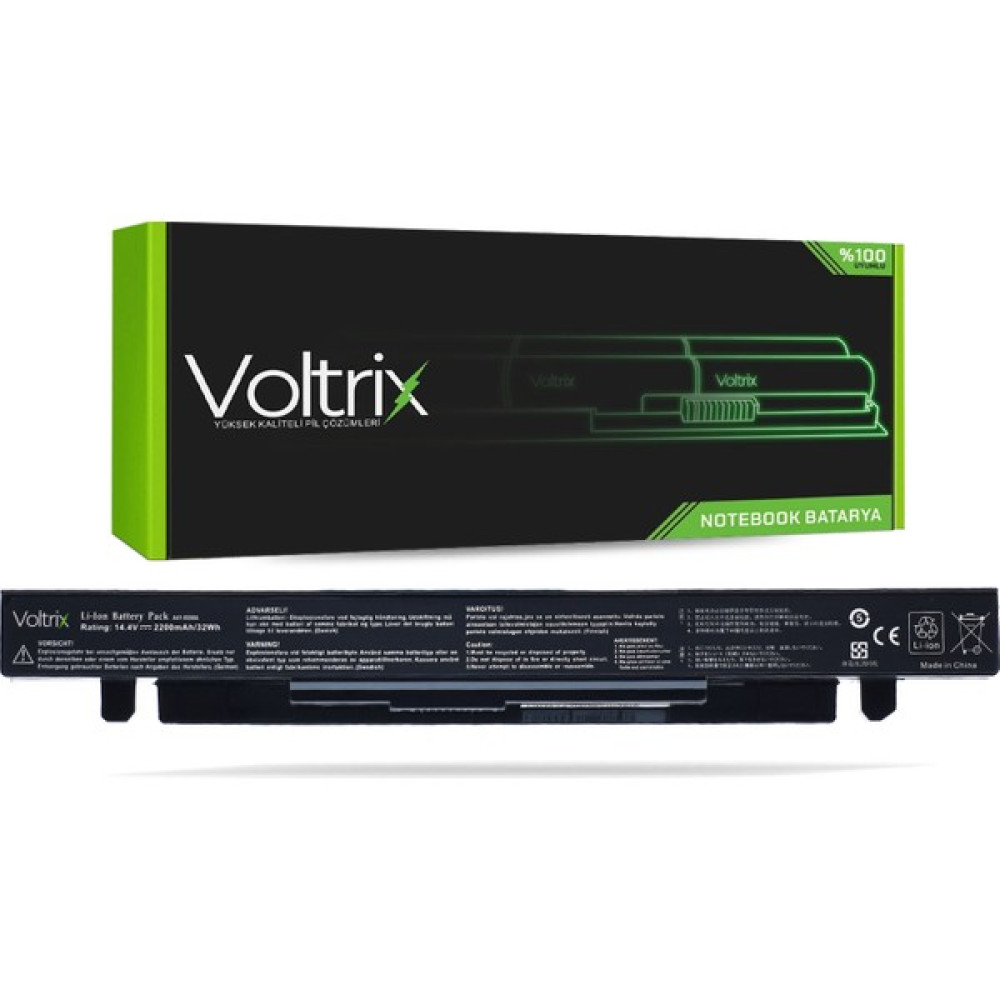 Voltrix Asus X450LB-WX023H Uyumlu Notebook Batarya - Pil Laptop Batarya Pil Fiyatı