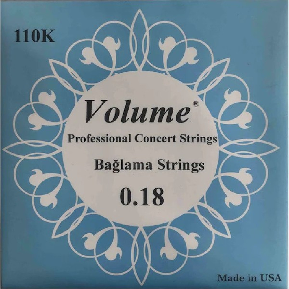 Volume 0.18 Kısa Sap Bağlama Teli Müzik Aleti Aksesuarları Fiyatı