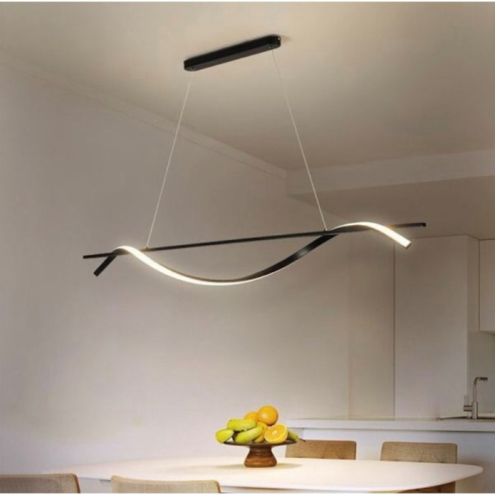 Vonalight Modern LED Dekoratif Burgu Sarkıt Avize Siyah 3000K - 1'li Avize Fiyatı