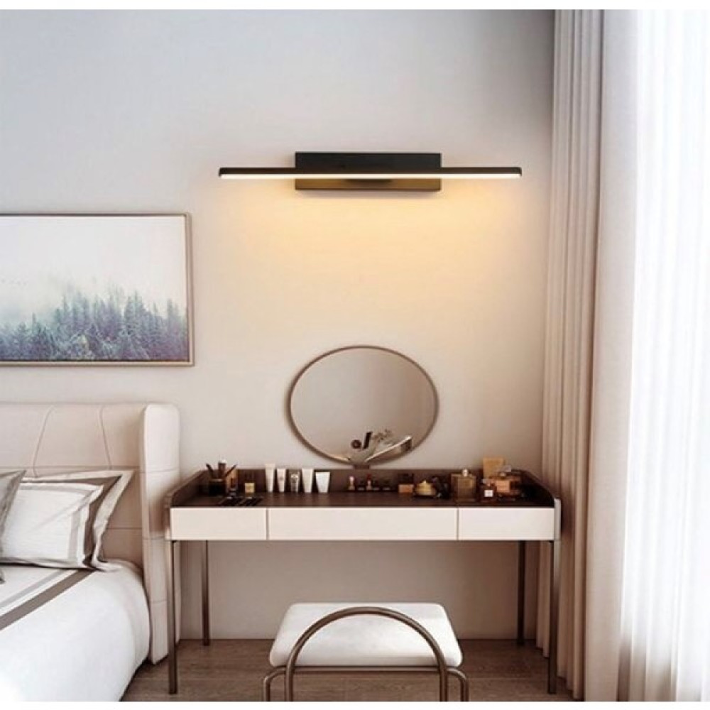 Vonalight Modern LED Dekoratif Linear Duvar Aplik 50CM Siyah 3000K Aplikler Fiyatı