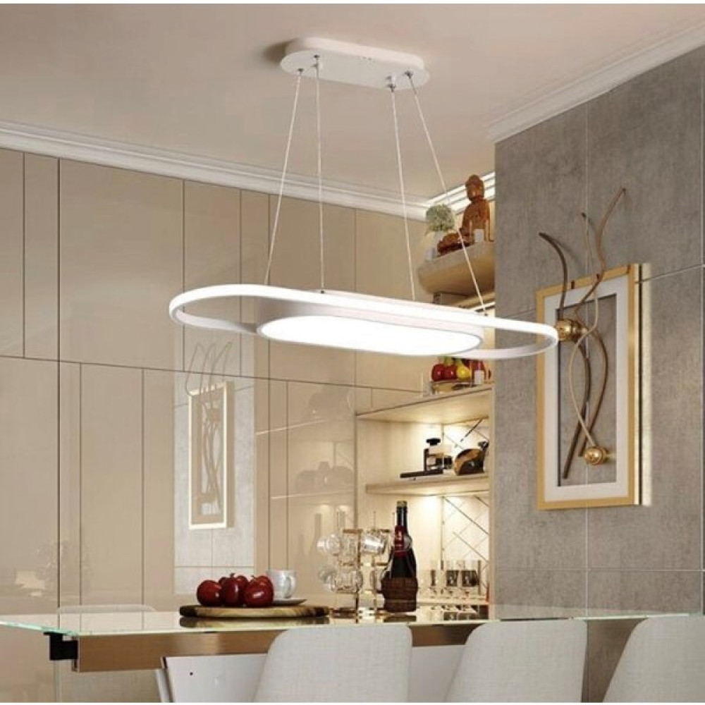 Vonalight Modern LED Elips Dekoratif Sarkıt Avize Beyaz 3000K - 1'li Avize Fiyatı