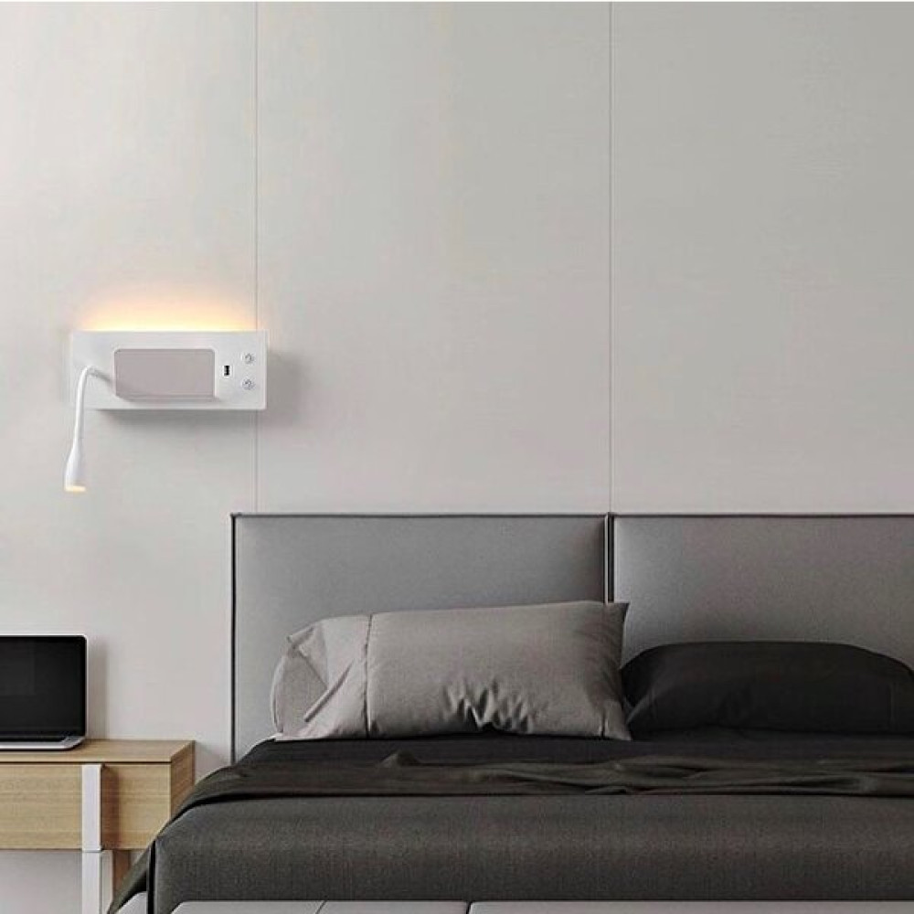 Vonalight Okuma Lambalı Aplik USB Şarj Girişli Beyaz 3000K Aplikler Fiyatı