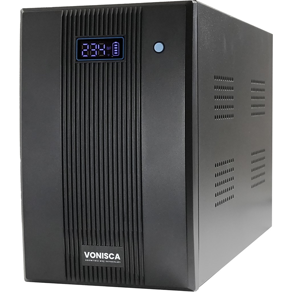 VONISCA D-1500 1500VA LCD Kesintisiz Güç Kaynağı Line Interactive 2X12V 9AH Ups Bilgisayar Kamera Ofis Sistem SSD / Solid State Drive Fiyatı