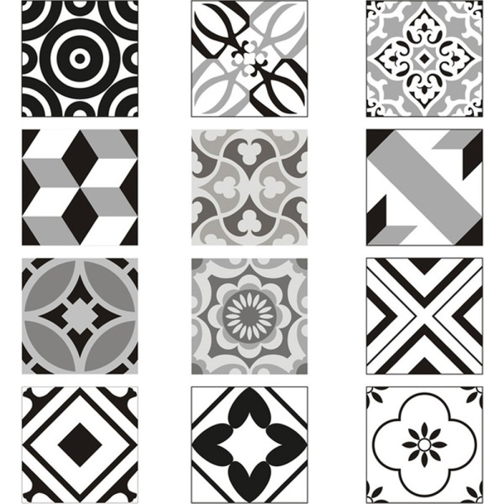Vonluxe 12 Adet Kendinden Yapışkanlı Mozaik Çini Duvar Çıkartmaları Iç Dekor Mutfak Banyosu F (Yurt Dışından) Duvar Stickerı Fiyatı