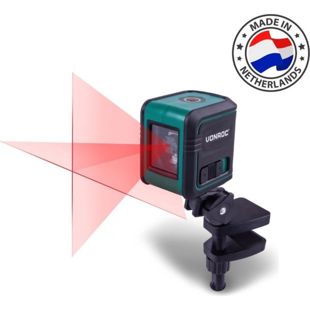 Vonroc Çapraz Çizgi Lazeri – Kırmızı – Kendiliğinden Yayılan – 10 Metre – Dahil. Montaj Braketi, Saklama Çantası Diğer Test ve Ölçüm Cihazları Fiyatı