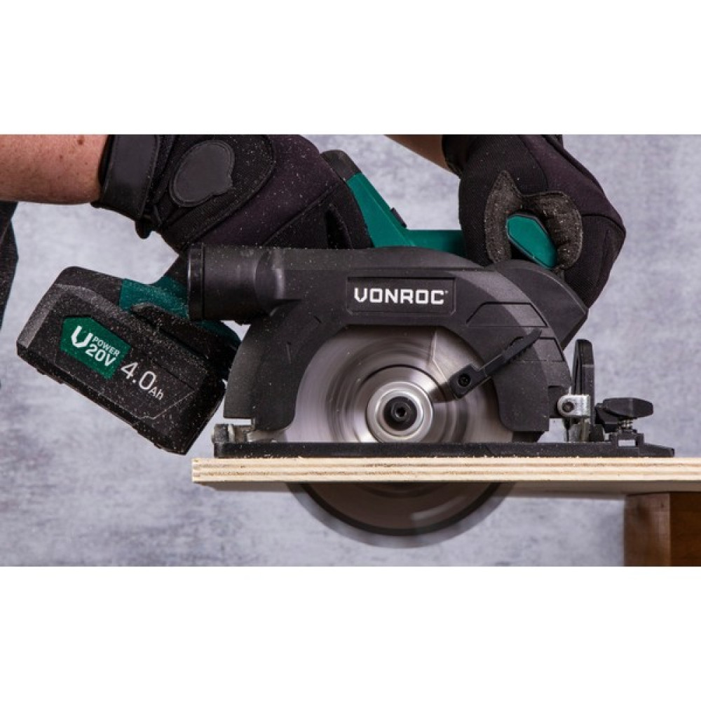 VONROC Vpower 20V Akülü Daire/Sunta Kesme Testere - 150 mm - 2.0Ah Pil Testereler Fiyatı