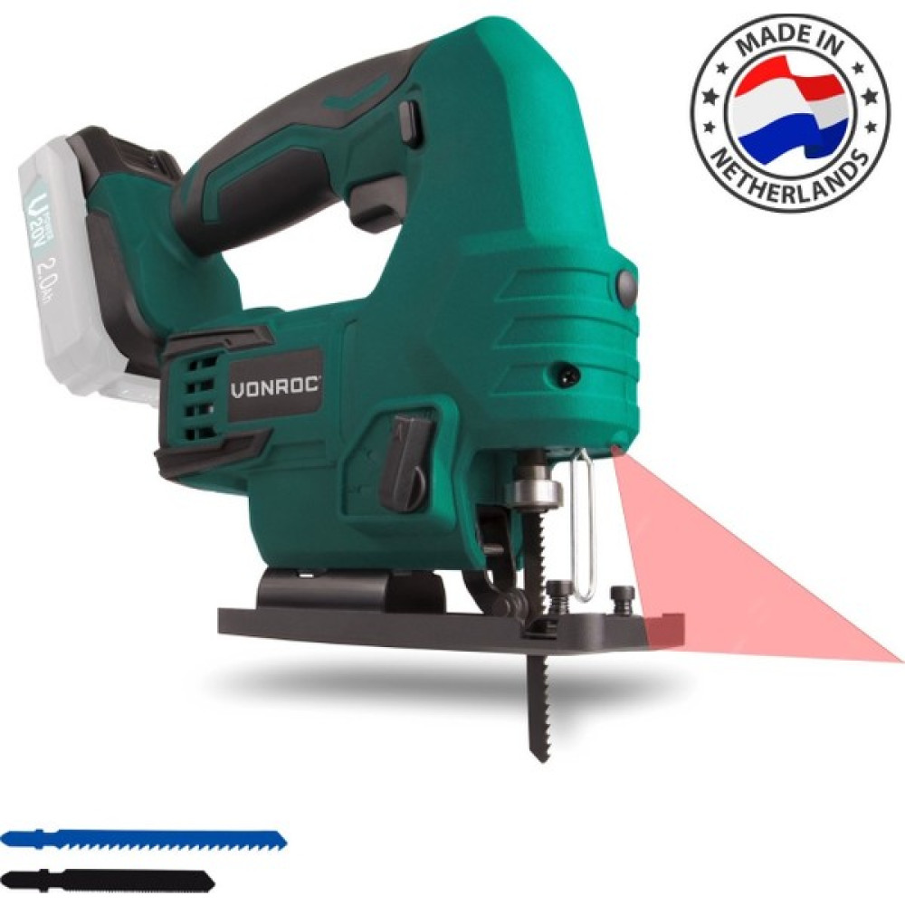 VONROC Vpower 20V Akülü Dekupaj Testere (Aküsüz) Dekupaj Testere Fiyatı