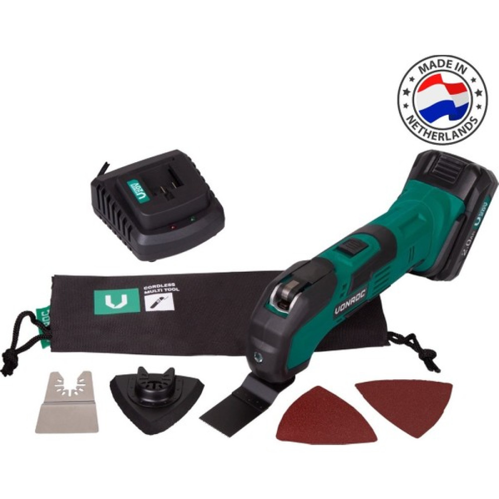Vonroc Vpower 20V Akülü Multi-Tool Salınımlı Komple Set - 2.0Ah Pil Elektrikli El Aletleri Fiyatı