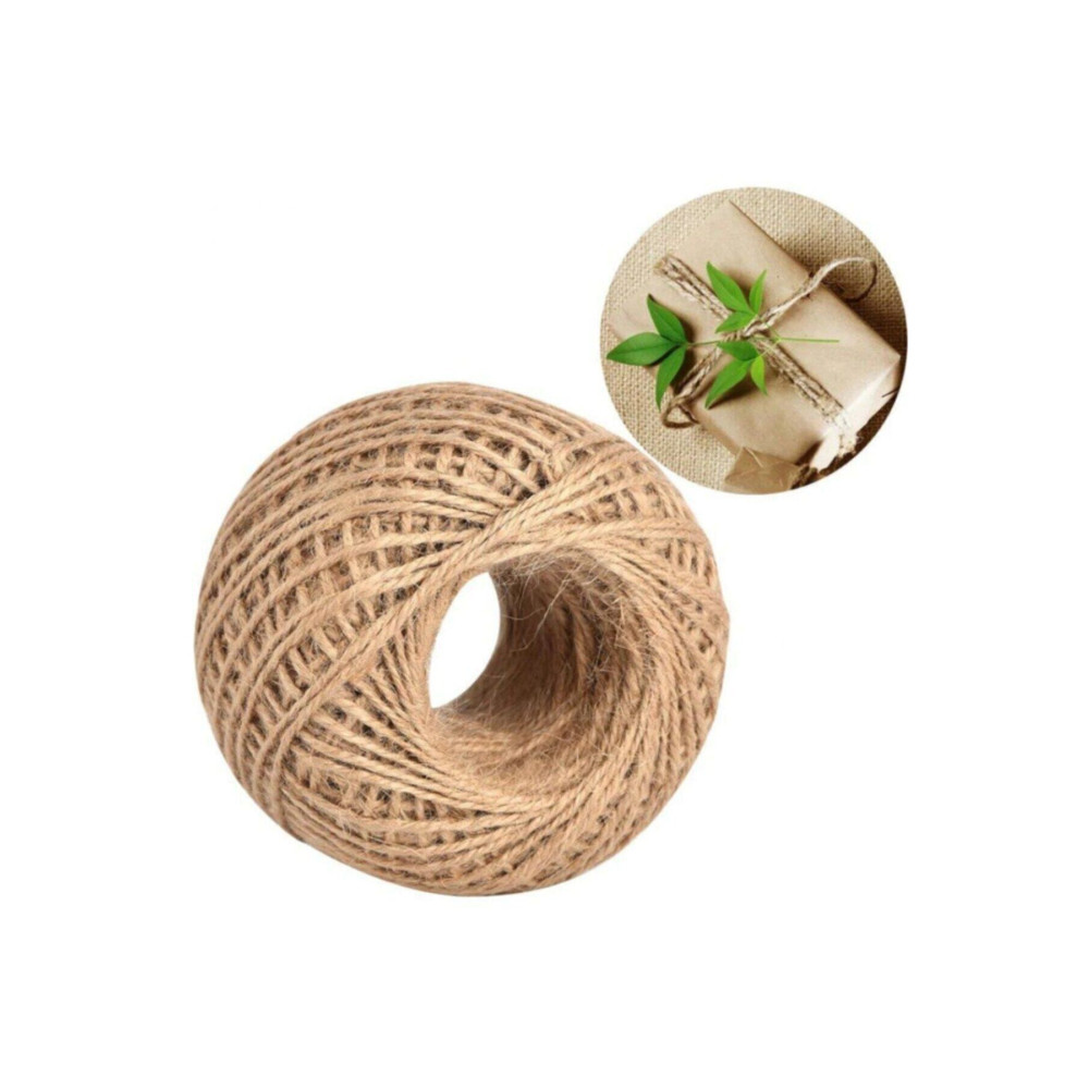 VONTAR Natural Jüt Ip - Kendir Ip - Hasır Ip - Süsleme Ve Hobi Ipi Kraft Süsleme Magnet Kutuları Süsleme Hediyelik Eşya Fiyatı