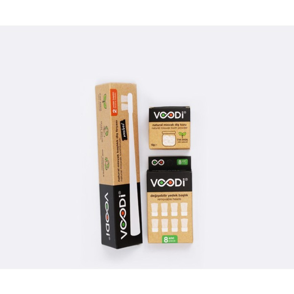 Voodi® Mini Misvak Başlıklı Diş Fırçası Tekli Set Diş Fırçaları Fiyatı