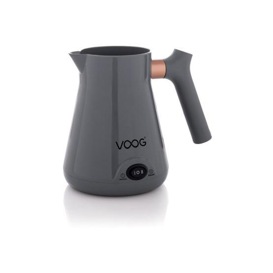 Voog 1000 W 200 ml 4 Fincan Kapasiteli Türk Kahve Makinesi Gri Kahve Makineleri Fiyatı