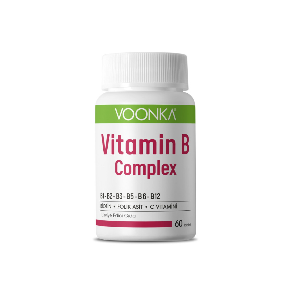 Voonka B Complex 60 Tablet Sağlık / Diyet Fiyatı