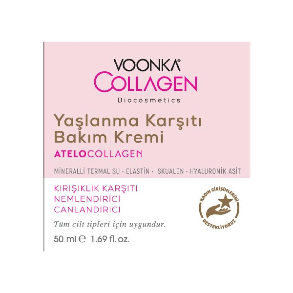 Voonka Biocosmetics Bakım Kremi 50 ml Anti-Aging / Yaşlanma Karşıtı Fiyatı