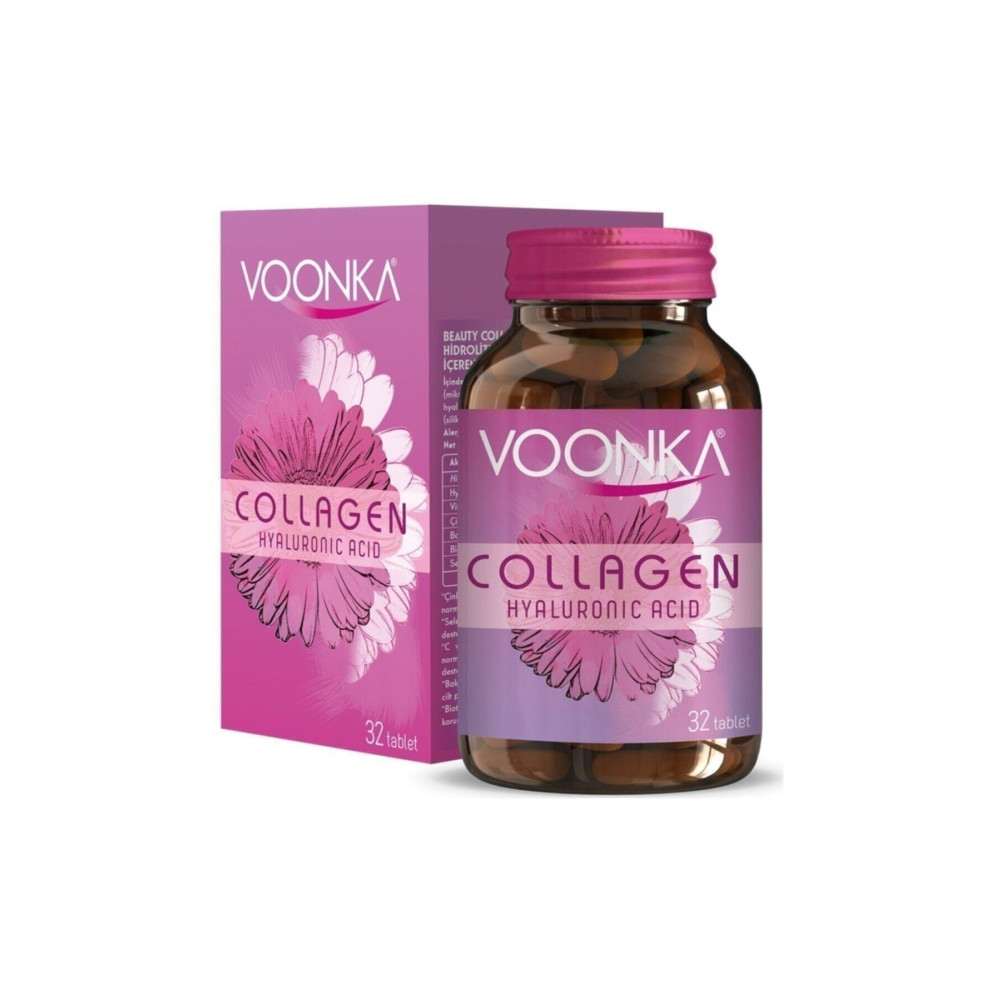 Voonka Collagen Hyaluronic Acid 32 Tablet Sağlık Fiyatı