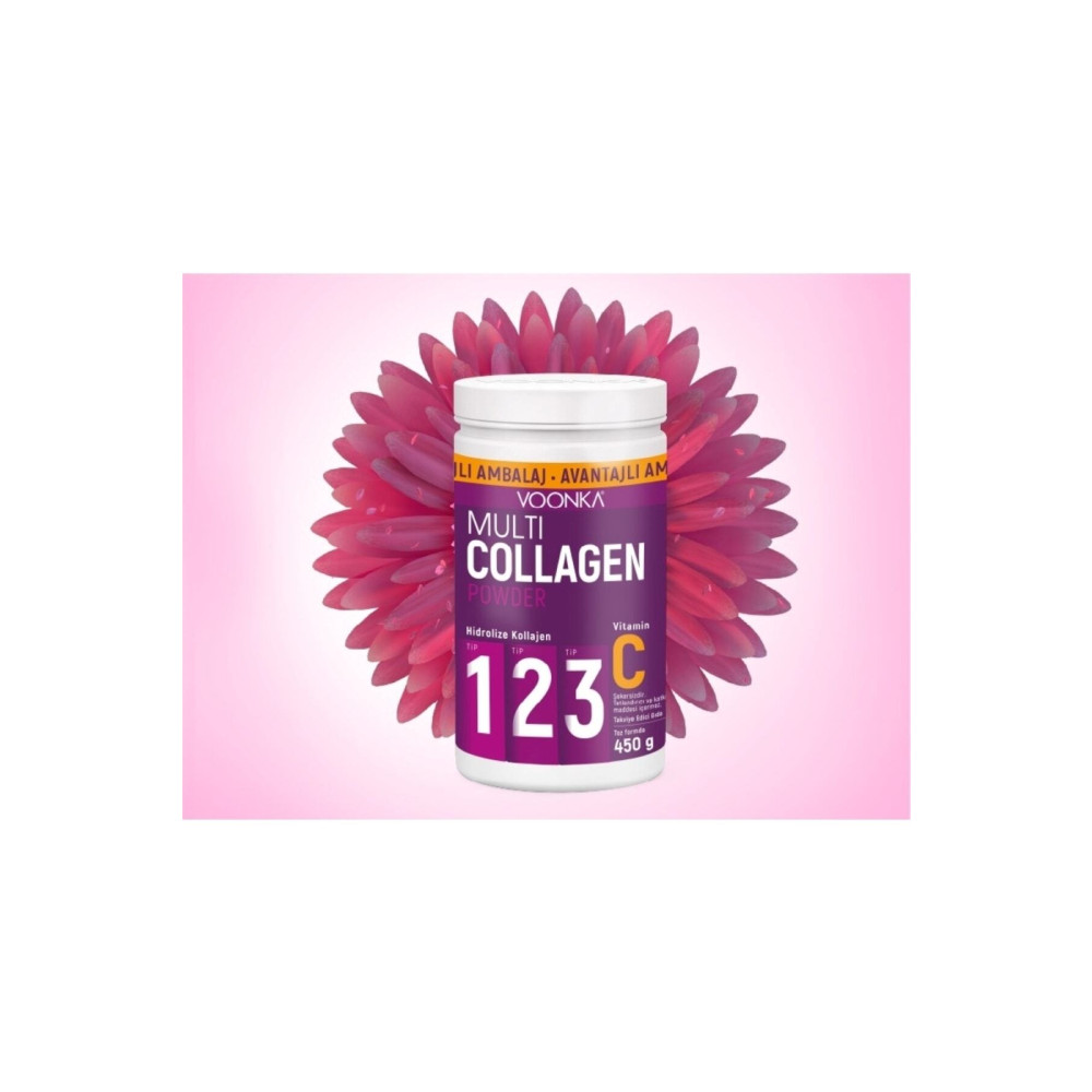 Voonka Multi Collagen Powder 450 Gr Sağlık Fiyatı