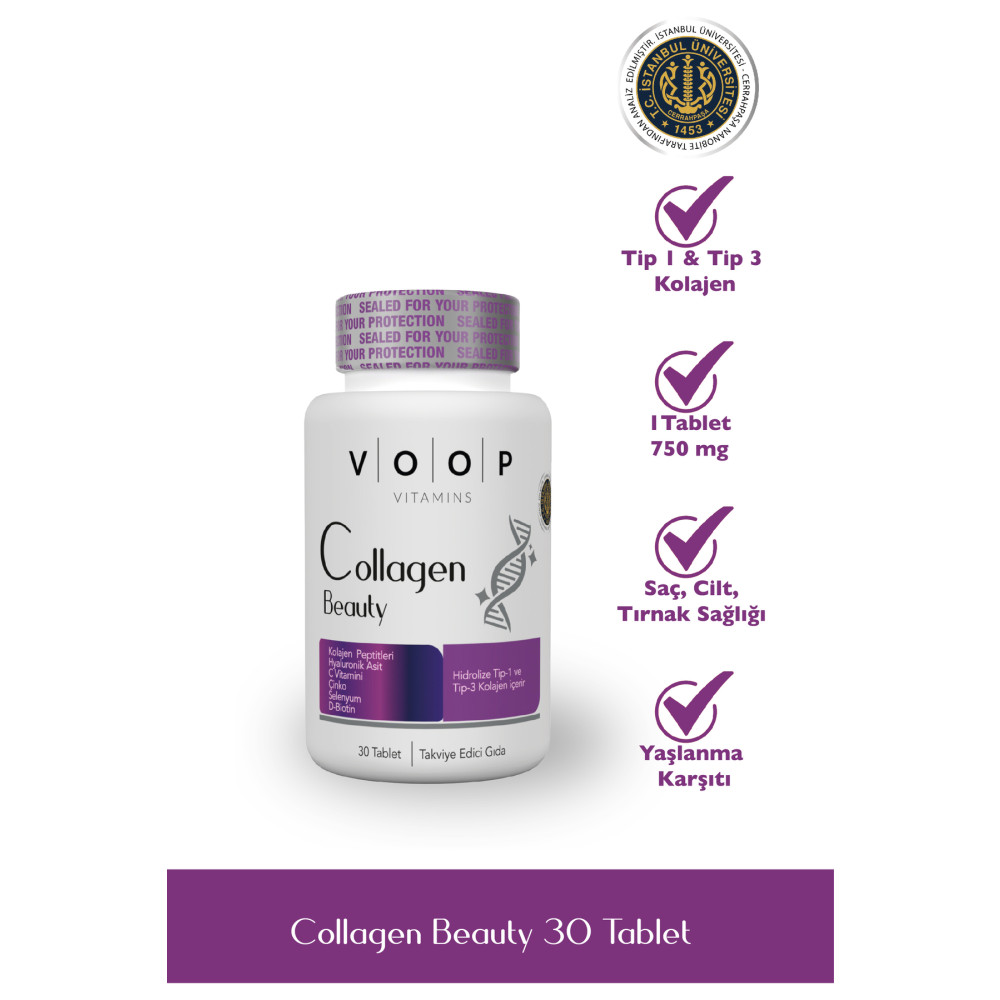 VOOP Collagen Beauty 30 Tablet Sağlık Fiyatı