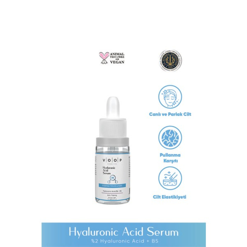 Voop Hyaluronik Asit Serum - 10 Ml Derinlemesine Yoğun Nemlendirici Yüz Bakımı2 Hyaluronic Acid B5 Göz Kremi Fiyatı
