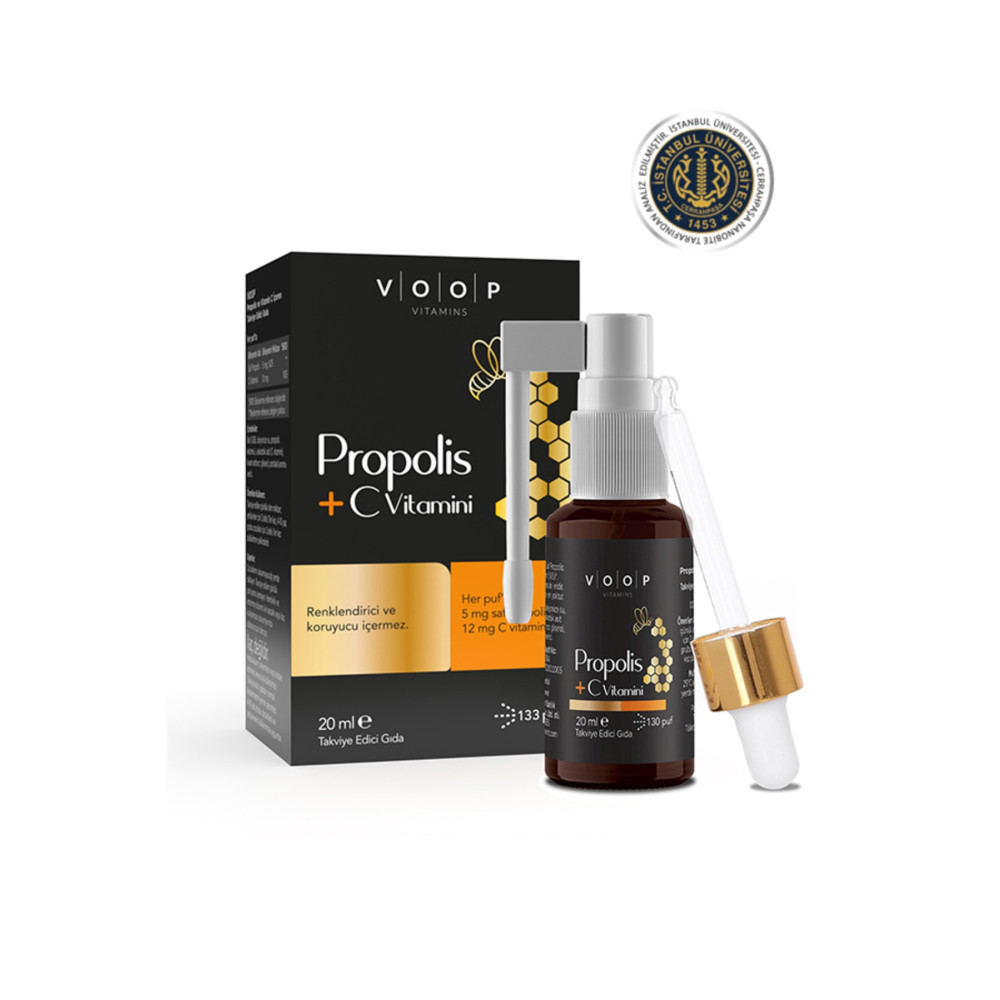 VOOP Propolis + C Vitamini Sprey-damla 20 Ml Sağlık / Diyet Fiyatı