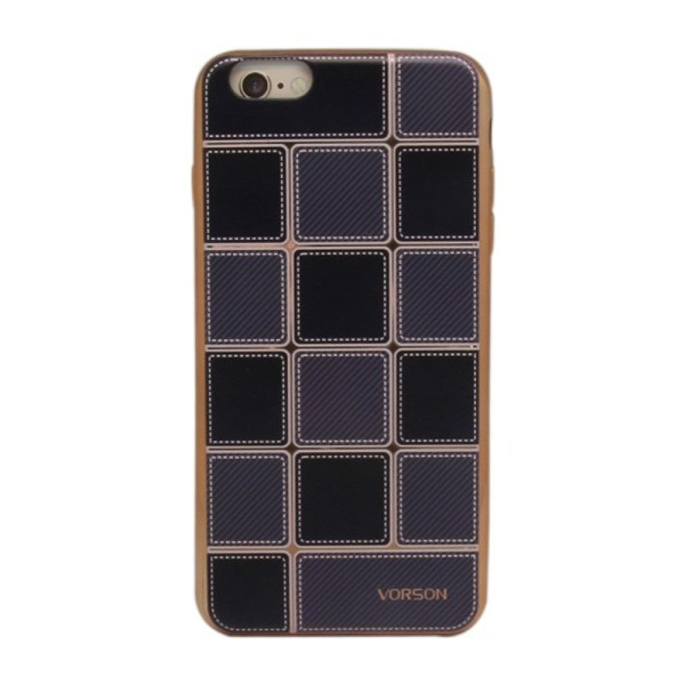 Vorson VP 005 iPhone 6 Plus/6S Plus Büyük Damalı Kılıf - Mavi Cep Telefonu Kılıfı Fiyatı