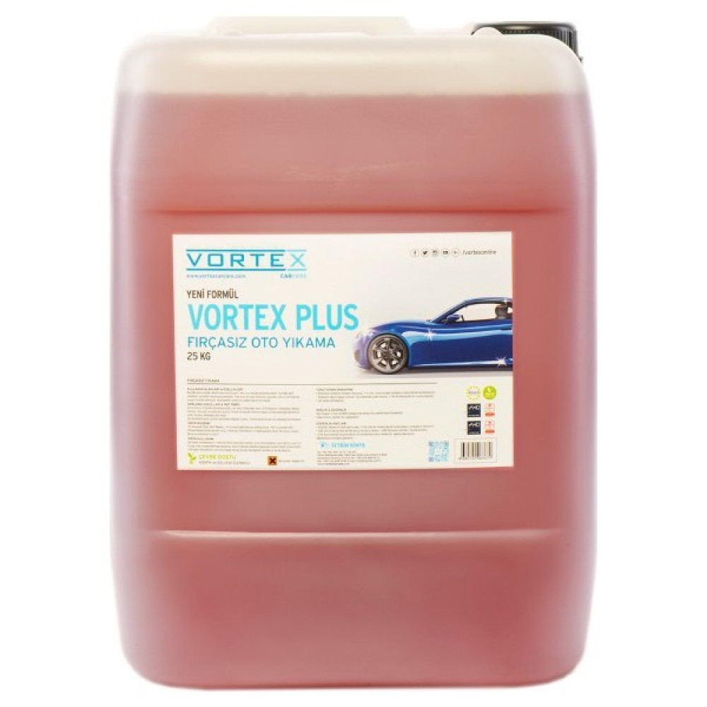 Vortex Plus Fırçasız Araç Yıkama Köpüğü 25 Kg. Oto Yıkama Ürünleri Fiyatı