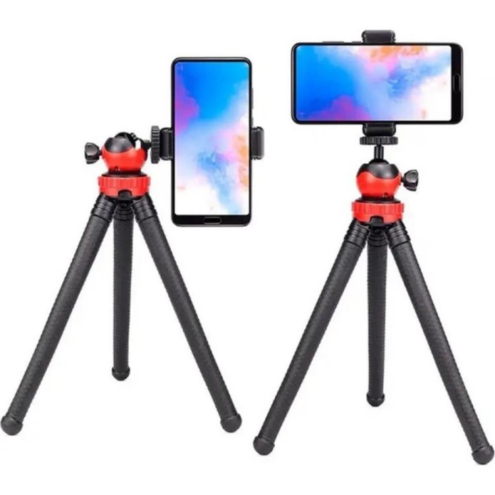 Vos Versa 30 cm Oynar Ayaklı Ahtapot Tripod VVE1127 - Siyah Tripodlar Fiyatı