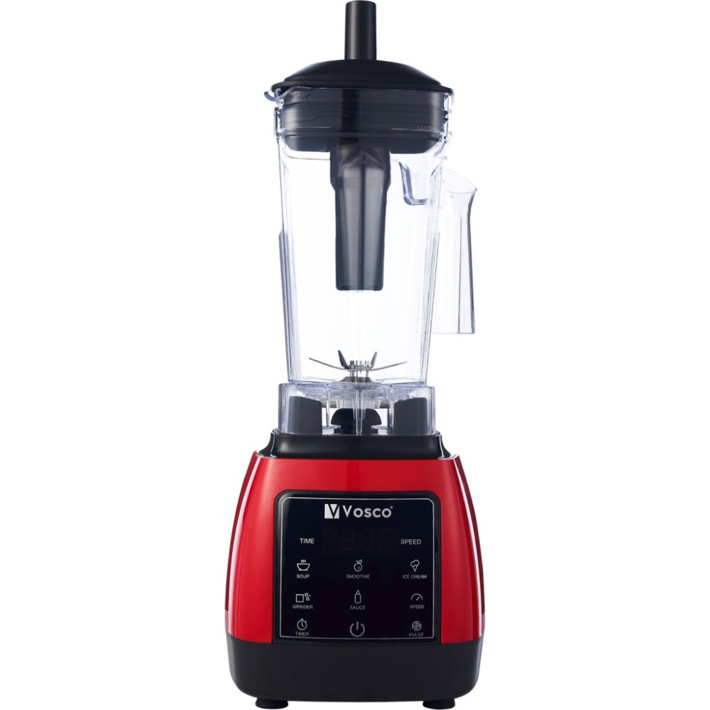 Vosco Home Pro 1600W Sürahili Blender 2L Kırmızı Turbo Fonksiyonu ile Mükemmel Parçalama Blenderler Fiyatı